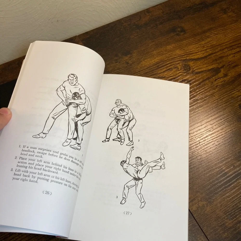 Gene LeBell Grappling and Self-Defense For Young Adult 1996 Martial Arts Book